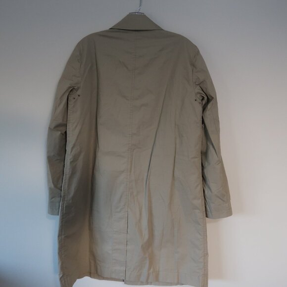 NWT Ralph Lauren Rugby Trench Coat Small Beige Khaki Mid-Length Lightweight - Picture 4 of 10